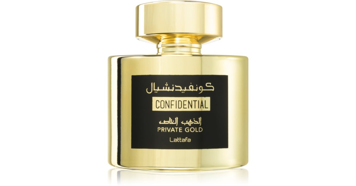 Lattafa Confidential Private Gold EDP U 100 ml